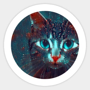 Family-Friendly mycat, revolution for cats Sticker